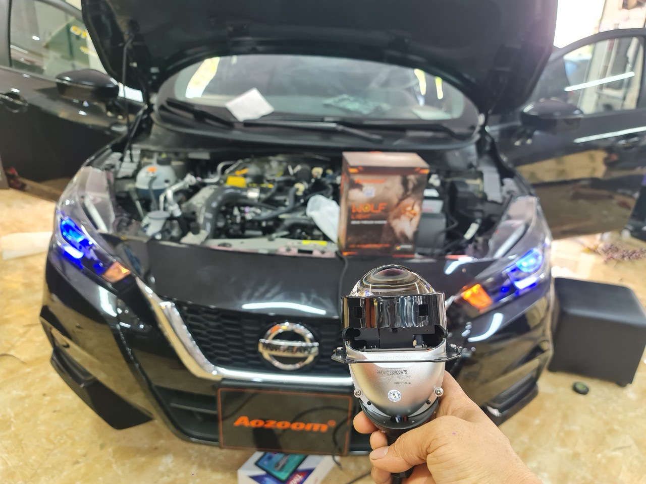 Địa chỉ độ đèn xe ô tô giá rẻ tại Bắc Ninh